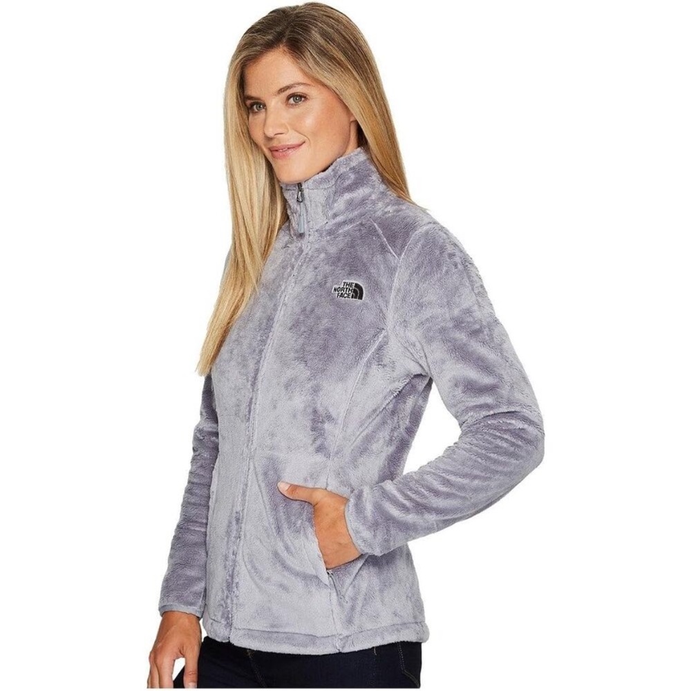 The North‎ Face Osito Fleece Full Zip Jacket Mid Gray Medium